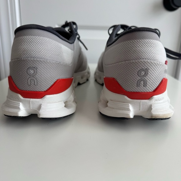 On Running Cloud X Sneakers Men’s 14 Grey/Orange - Picture 4 of 8